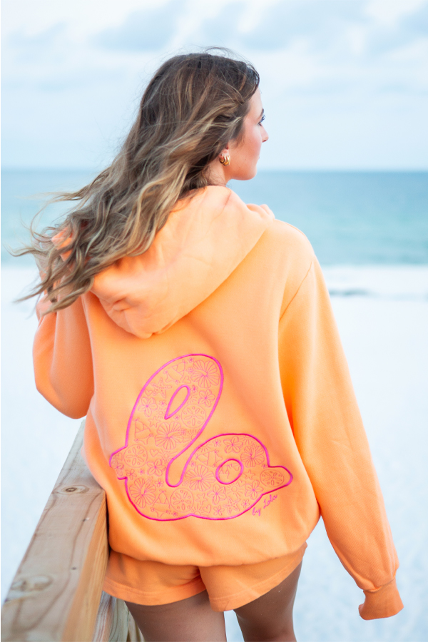 SummerHoodieSherbert Pink Shorts
